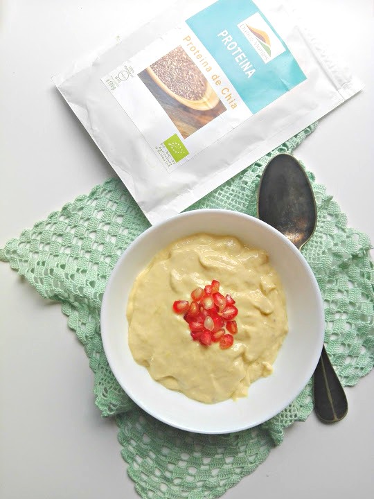 Mousse de manga e Proteína de Chia Outros Montes