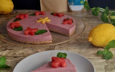 Cheesecake de Frutos Vermelhos Sem Açúcar