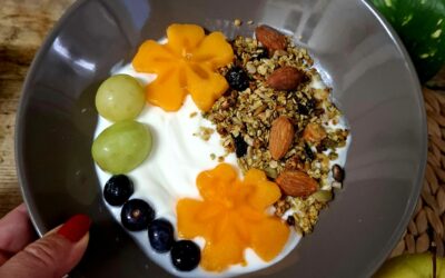Granola Caseira de Maçã, Amêndoas e Moringa