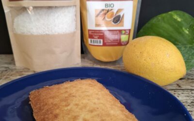 Bolo de Coco e Limão