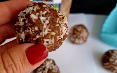 Bolas Energéticas de Cacau
