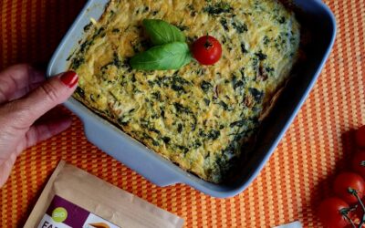 Tarte Low Carb de Espinafres